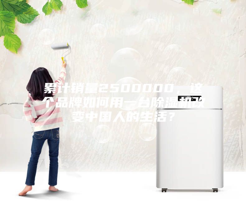累計銷量2500000,這個品牌如何用一臺除濕機(jī)改變中國人的生活?