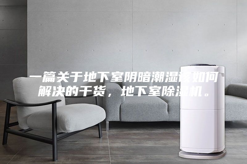 一篇關于地下室陰暗潮濕該如何解決的干貨，地下室除濕機。