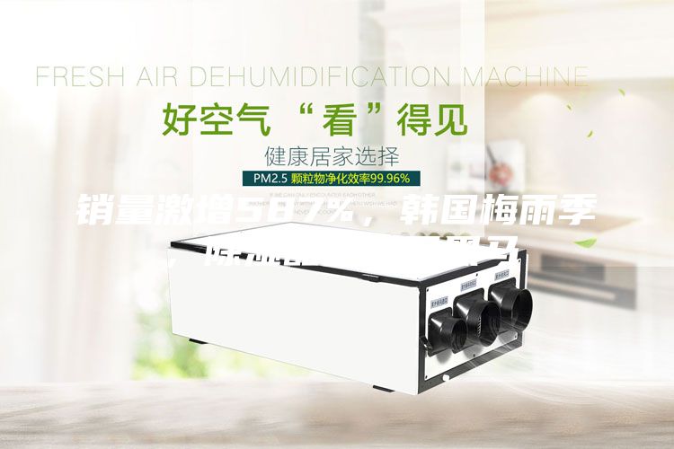 銷量激增587%，韓國(guó)梅雨季，除濕器成類目黑馬